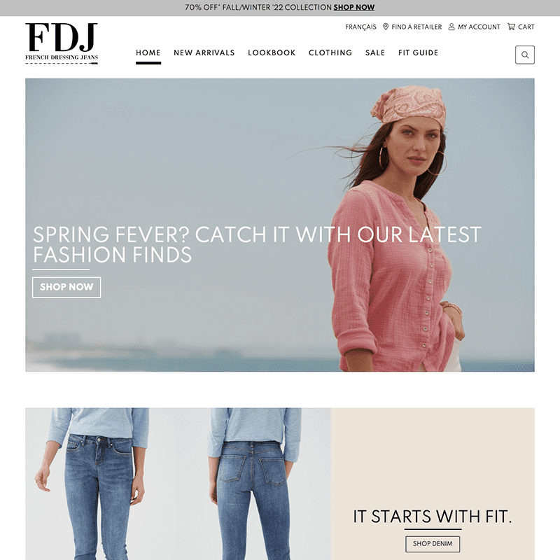 French Dressing Jeans Project Image