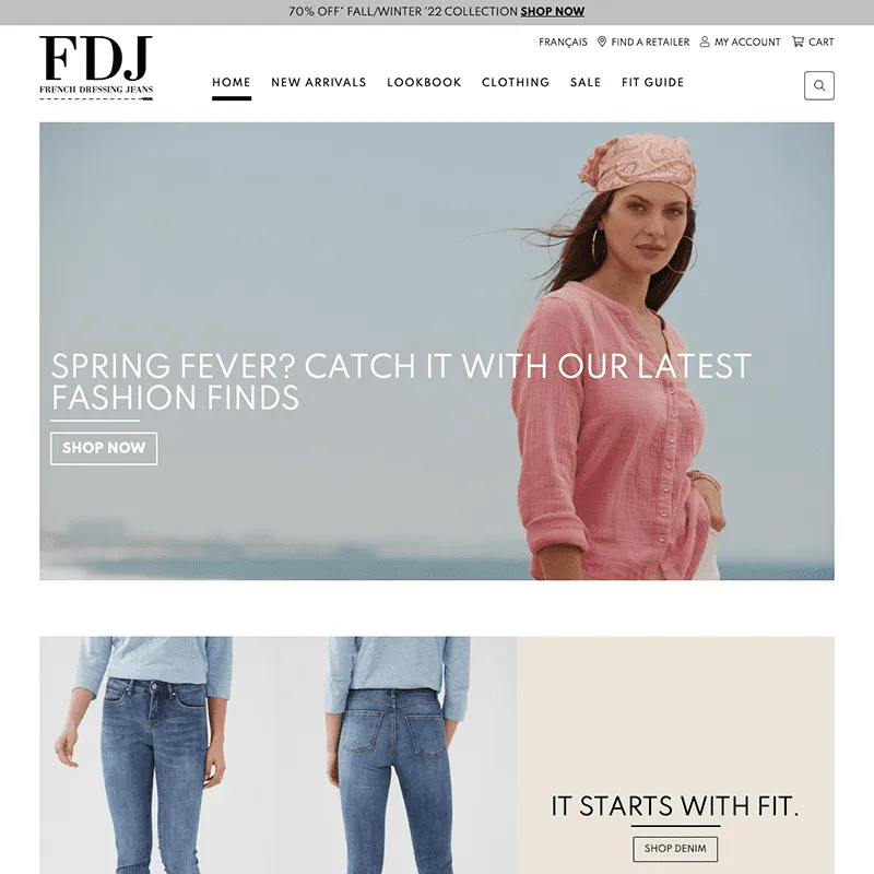 French Dressing Jeans Project Image