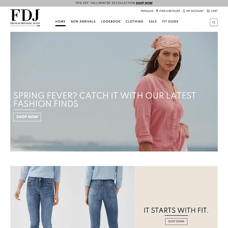 French Dressing Jeans Project Image