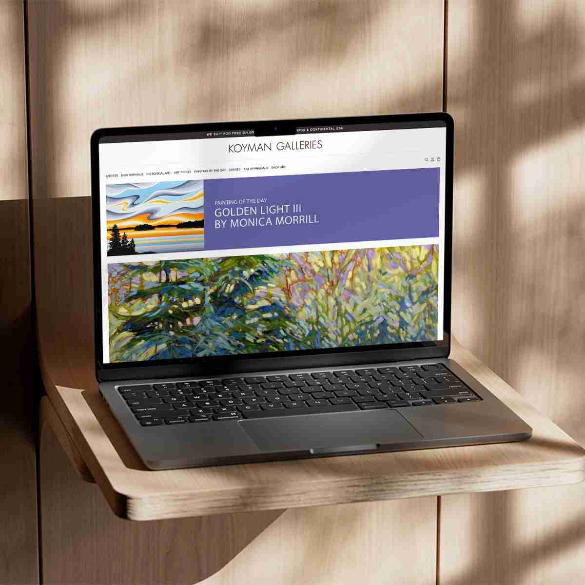 Koyman Galleries Mobile Project Image