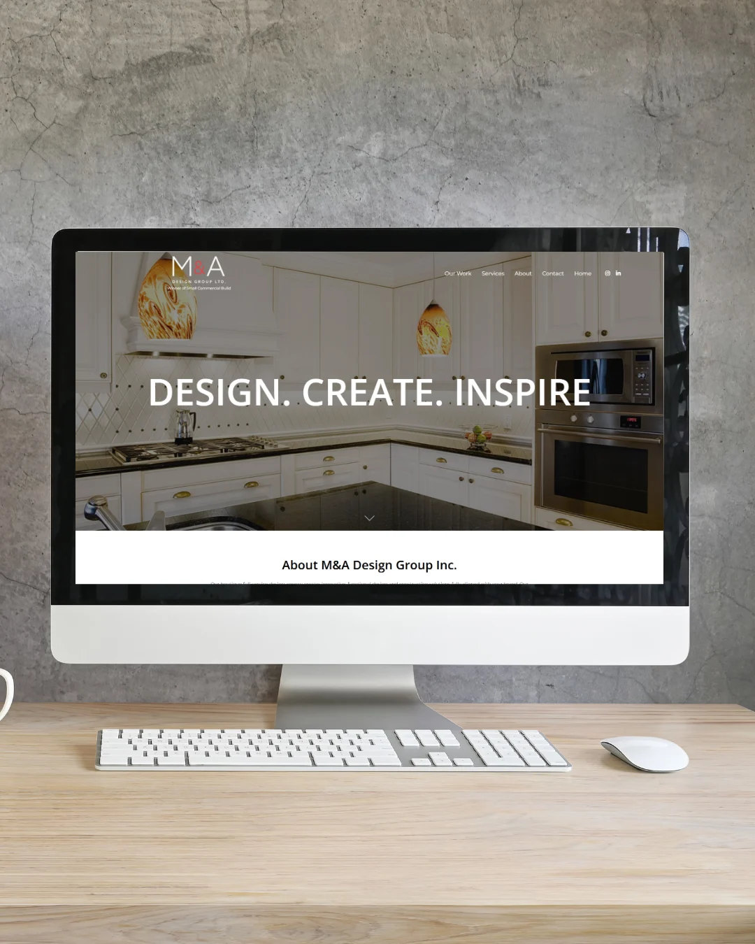 M&A Design Mobile Project Image
