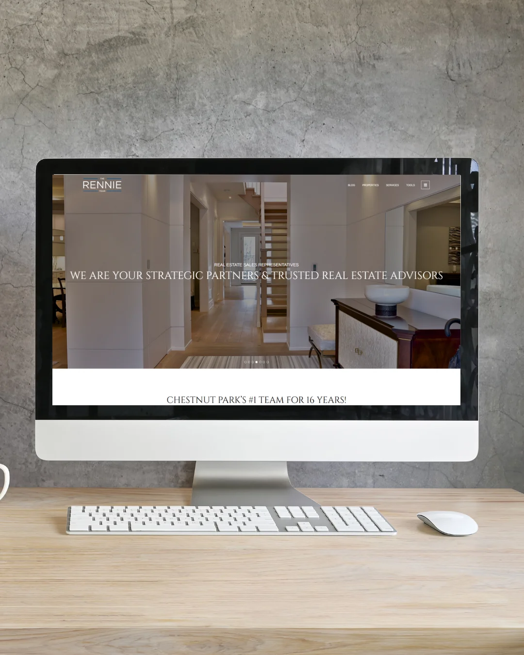 The Rennie Team Mobile Project Image