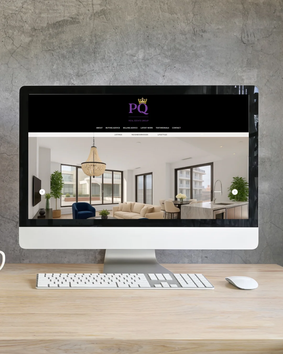 PQ Real Estate Group Mobile Project Image