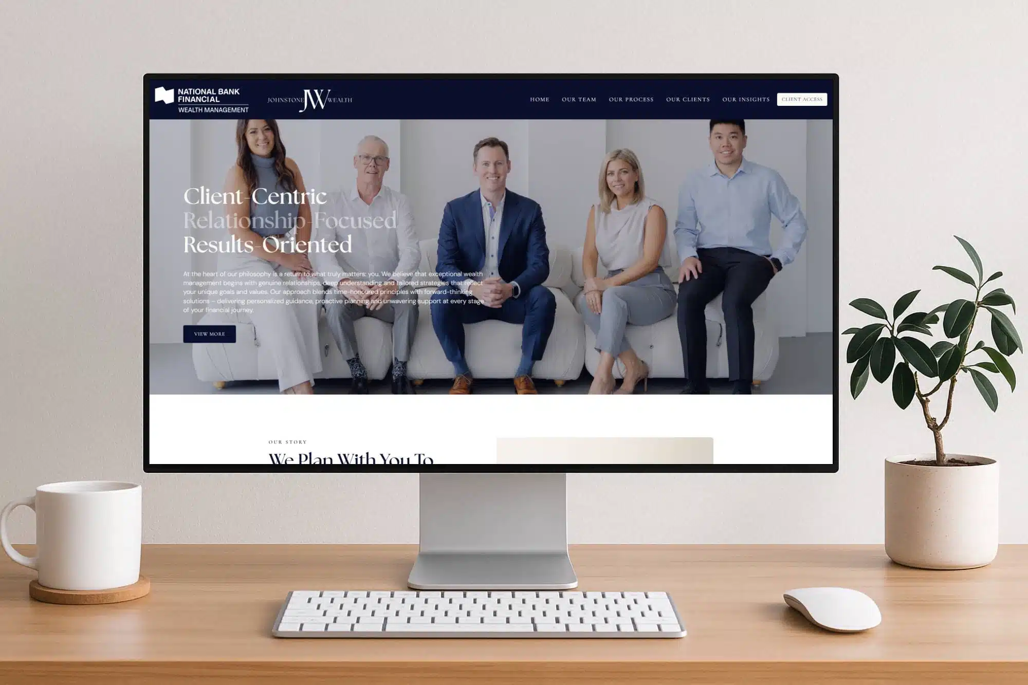 Construction Company Web Design Case Study for Ingenuity